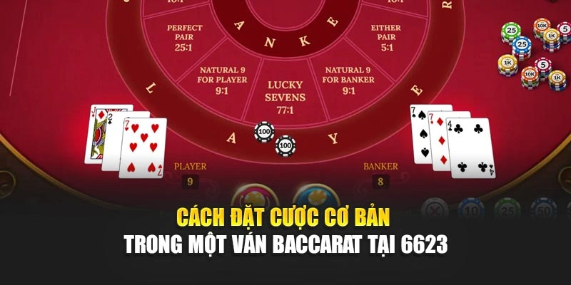 Cách đặt cược cơ bản trong một ván baccarat tại 6623 Cách đặt cược cơ bản trong một ván baccarat tại 6623