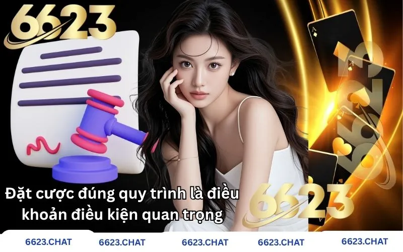 Đặt cược đúng quy trình là điều khoản điều kiện quan trọng