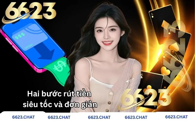 Hai bước rút tiền siêu tốc và đơn giản