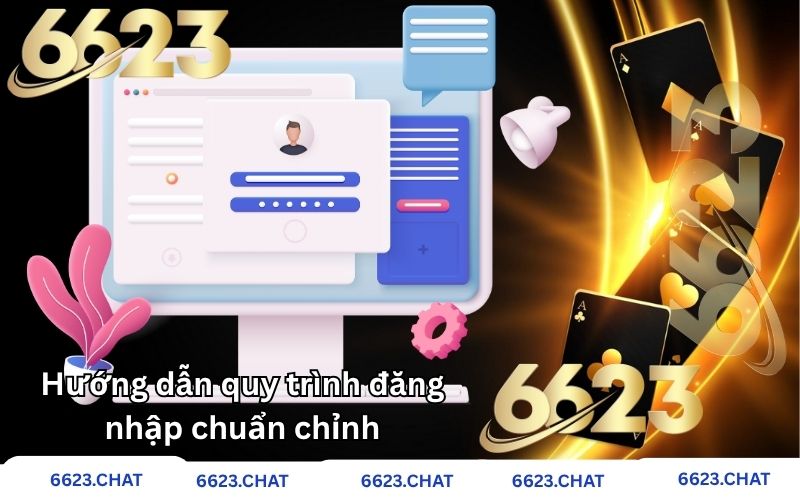 Hướng dẫn quy trình đăng nhập chuẩn chỉnh